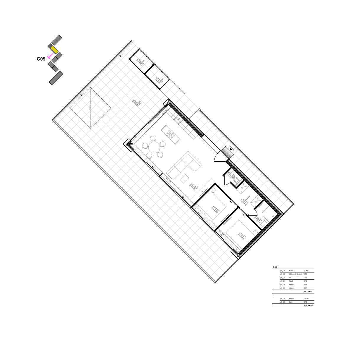 C09 Apartment floor plan