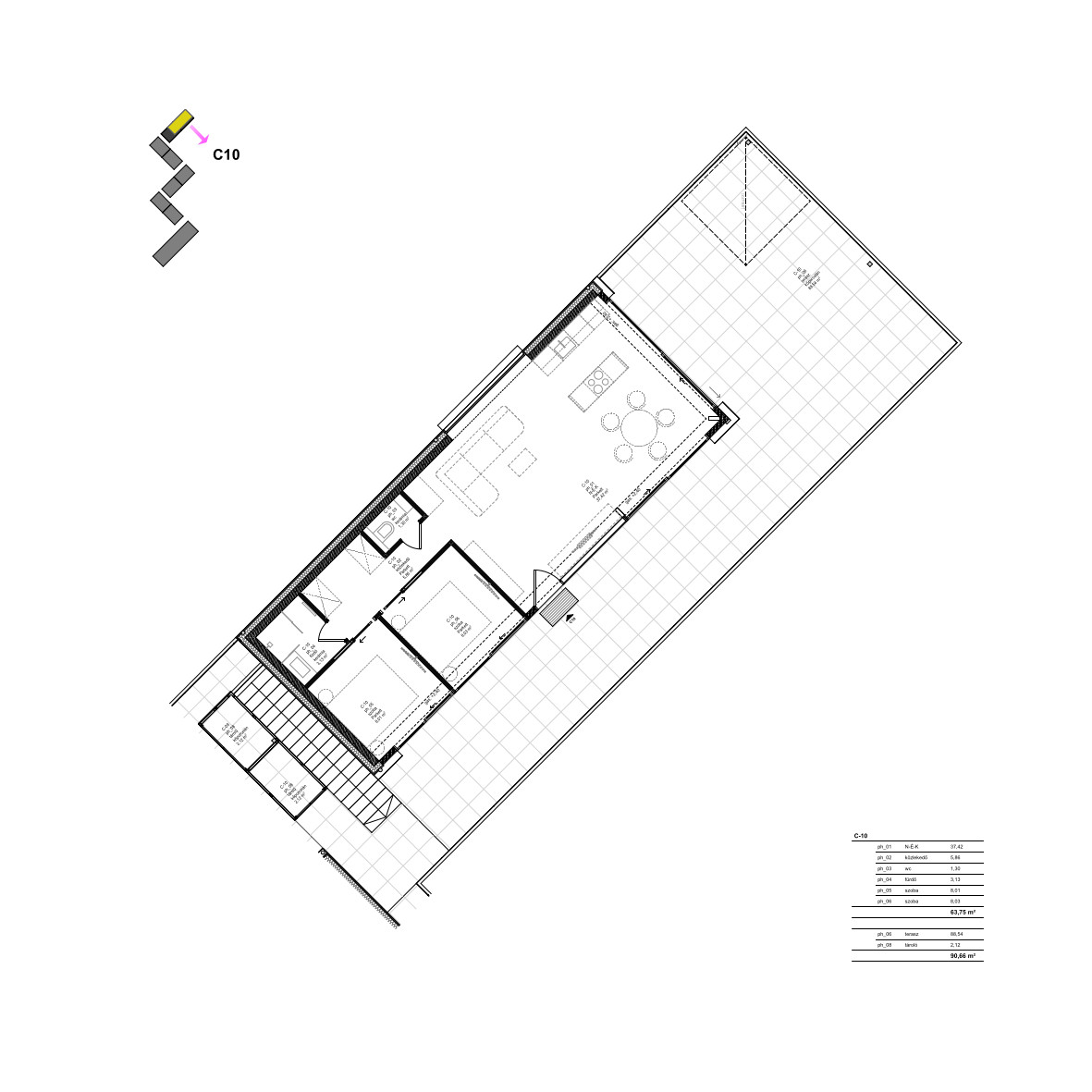 C10 Apartment floor plan